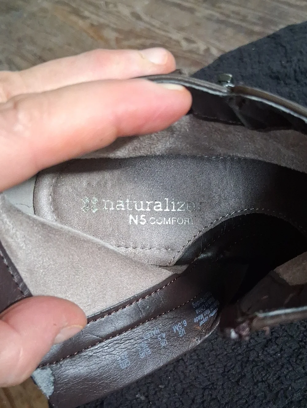 Women’s Brown Leather Ankle Booties N5 Comfort